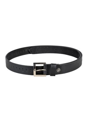 black leather belt - 10622530 - Standard Image - 2