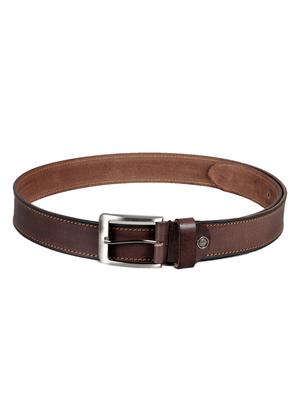 brown leather belt - 10622547 - Standard Image - 2