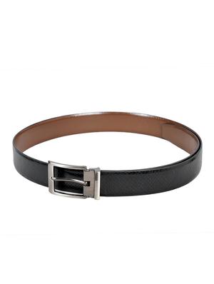 black, brown leather belt - 10622550 - Standard Image - 2
