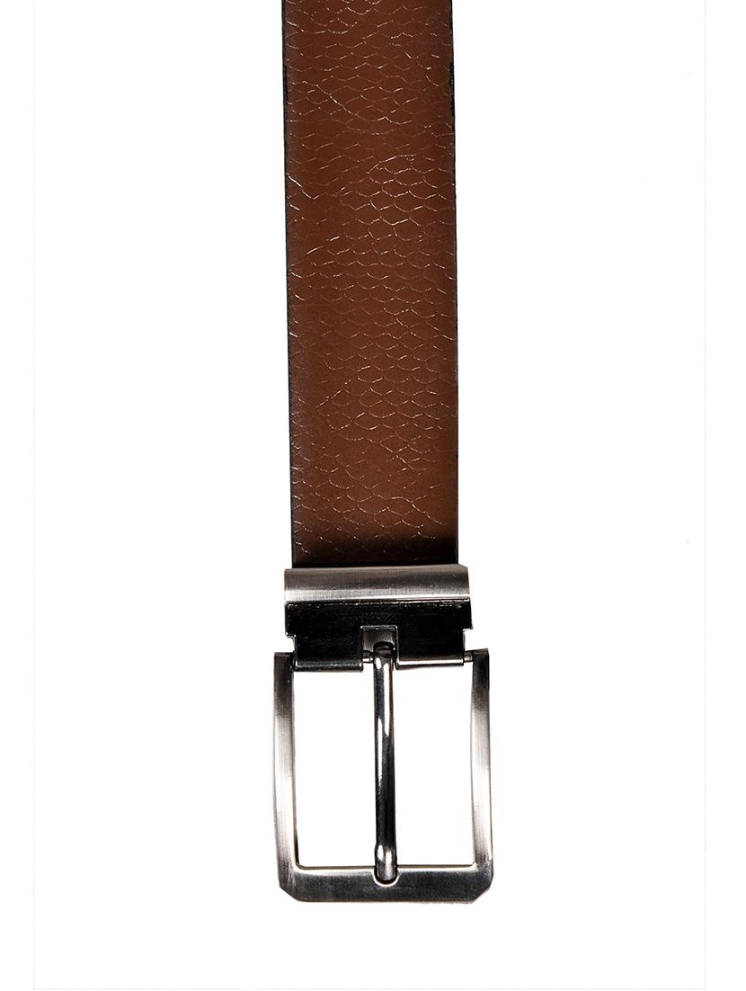 black, brown leather belt - 10622550 - Zoom Image - 5