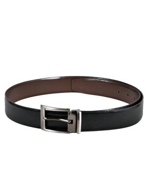 black, brown leather belt - 10622552 - Standard Image - 2