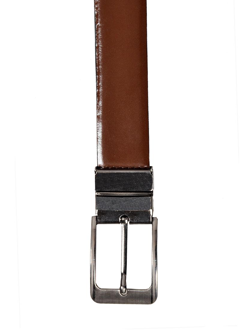 black, brown leather belt - 10622554 - Zoom Image - 5