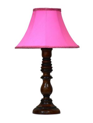 Pink wooden table lamp - 1065603 - Standard Image - 2