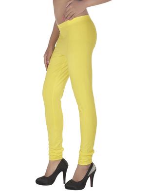 yellow cotton legging - 10656402 - Standard Image - 2
