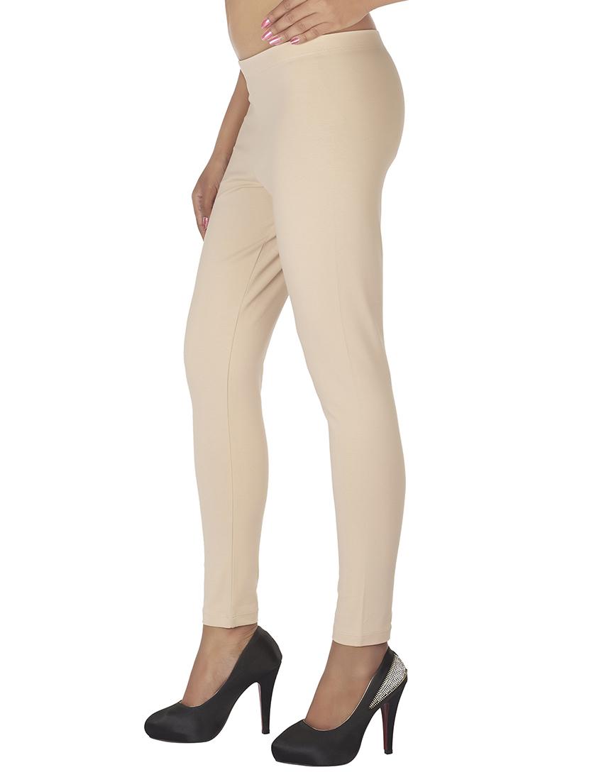 beige cotton legging - 10656439 - Zoom Image - 2