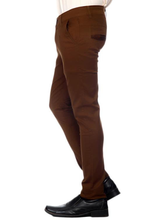 Stretchable Regular Fit Chinos - 10685871 - Zoom Image - 2