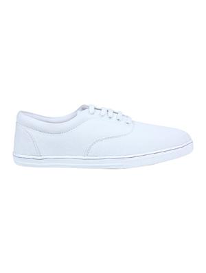 white canvas casual shoes - 10694778 - Standard Image - 2