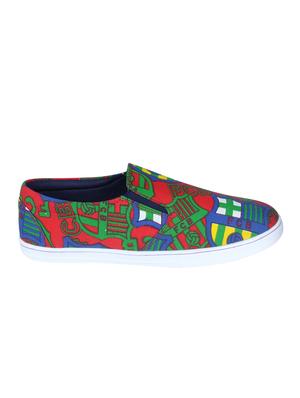 multi colored canvas casual shoes - 10694794 - Standard Image - 2