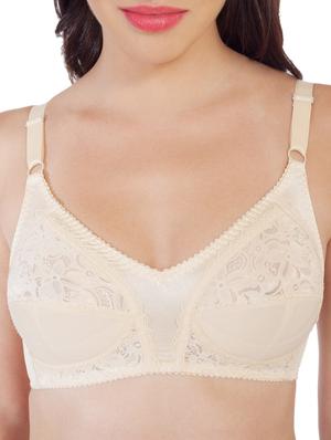 floral lace detail bra - 10699016 - Standard Image - 2