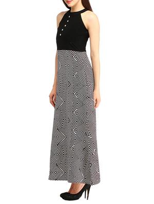 keyhole back halter neck maxi dress - 10714992 - Standard Image - 2