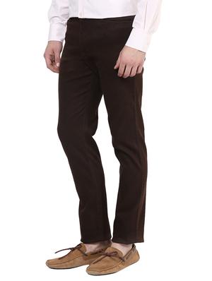brown cotton chinos - 10736853 - Standard Image - 2