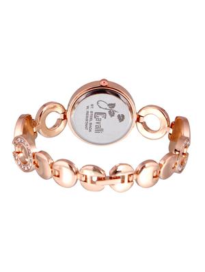 cavalli women's rose gold analog watch - 10738422 - Standard Image - 2