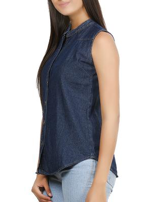 blue denim shirt - 10742883 - Standard Image - 2