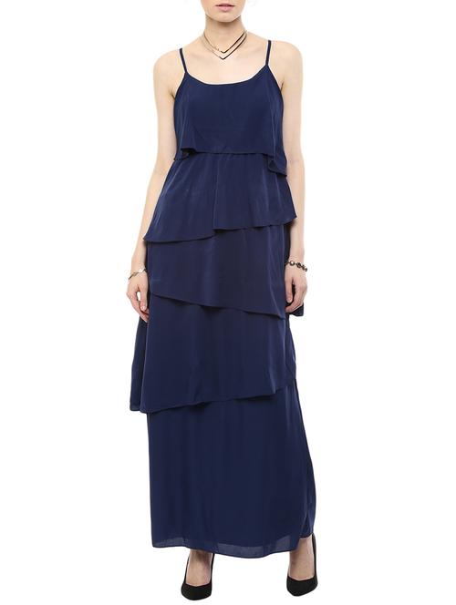 blue polyester dress - 10743148 - Very Small Image - 1