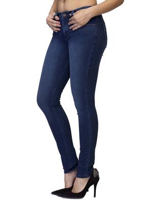 pocket detail mid rise jeans - 10743765 - Standard Image - 2