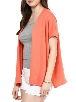 pink 100% cotton summer poncho - 10769704 - Standard Image - 2