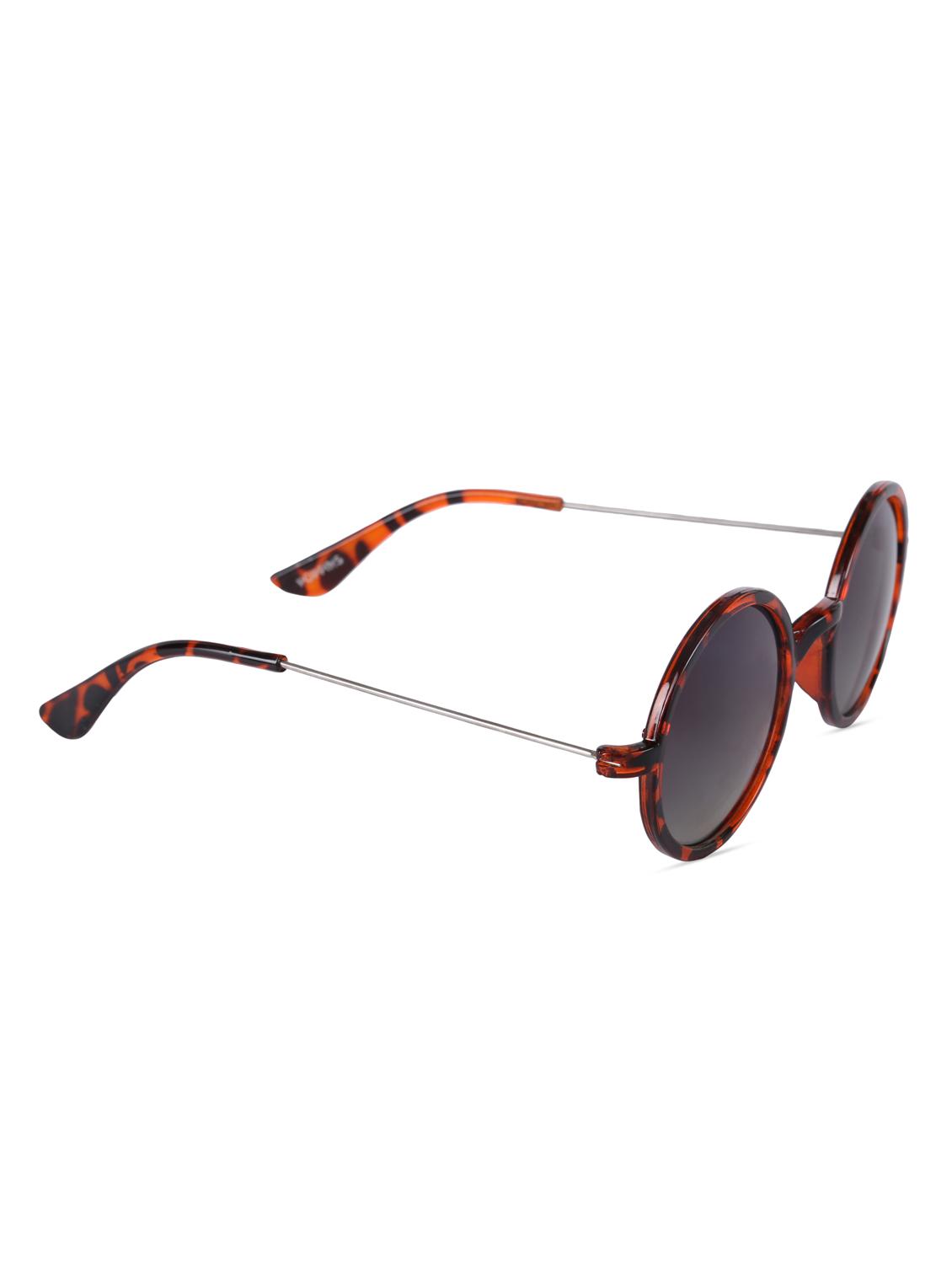 Black UV Protected Polycarbonate Round Sunglasses - 1079618 - Zoom Image - 2