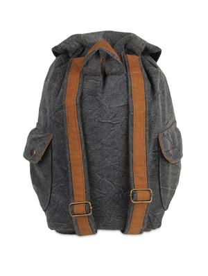 Grey canvas backpack - 1080812 - Standard Image - 2