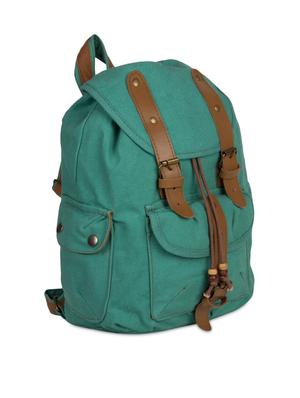 Green canvas backpack - 1080815 - Standard Image - 5