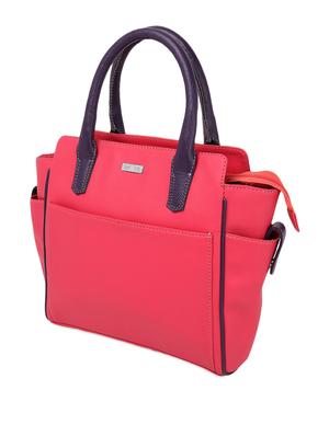 spacious contrast pu handbag - 1081291 - Standard Image - 5