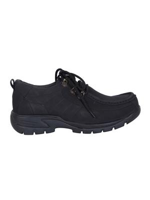 black leatherette casual shoes - 10815412 - Standard Image - 2