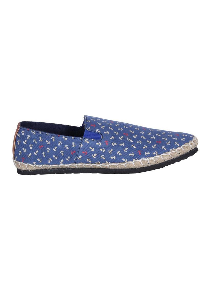 navy canvas espadrille - 10815419 - Zoom Image - 2