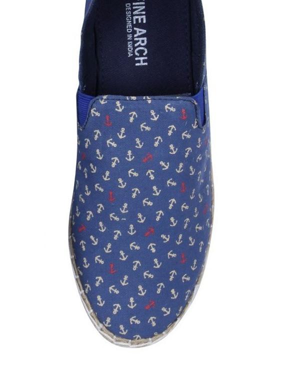 navy canvas espadrille - 10815419 - Zoom Image - 5