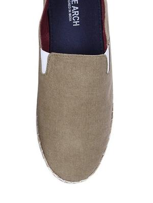 beige canvas slip on espadrilles - 10815421 - Standard Image - 5