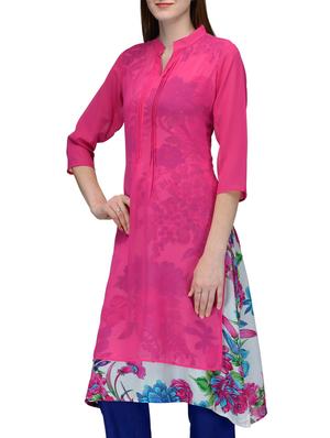 a-line layered kurta - 10819831 - Standard Image - 2