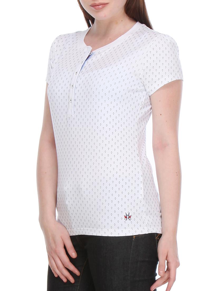 white cotton printed top - 10838642 - Zoom Image - 2