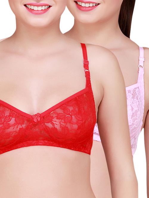 set of 2 multicolored bras - 10842447 - Very Small Image - 1