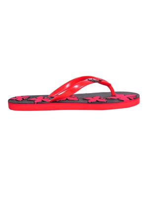 red leatherette flip flop - 10847369 - Standard Image - 2