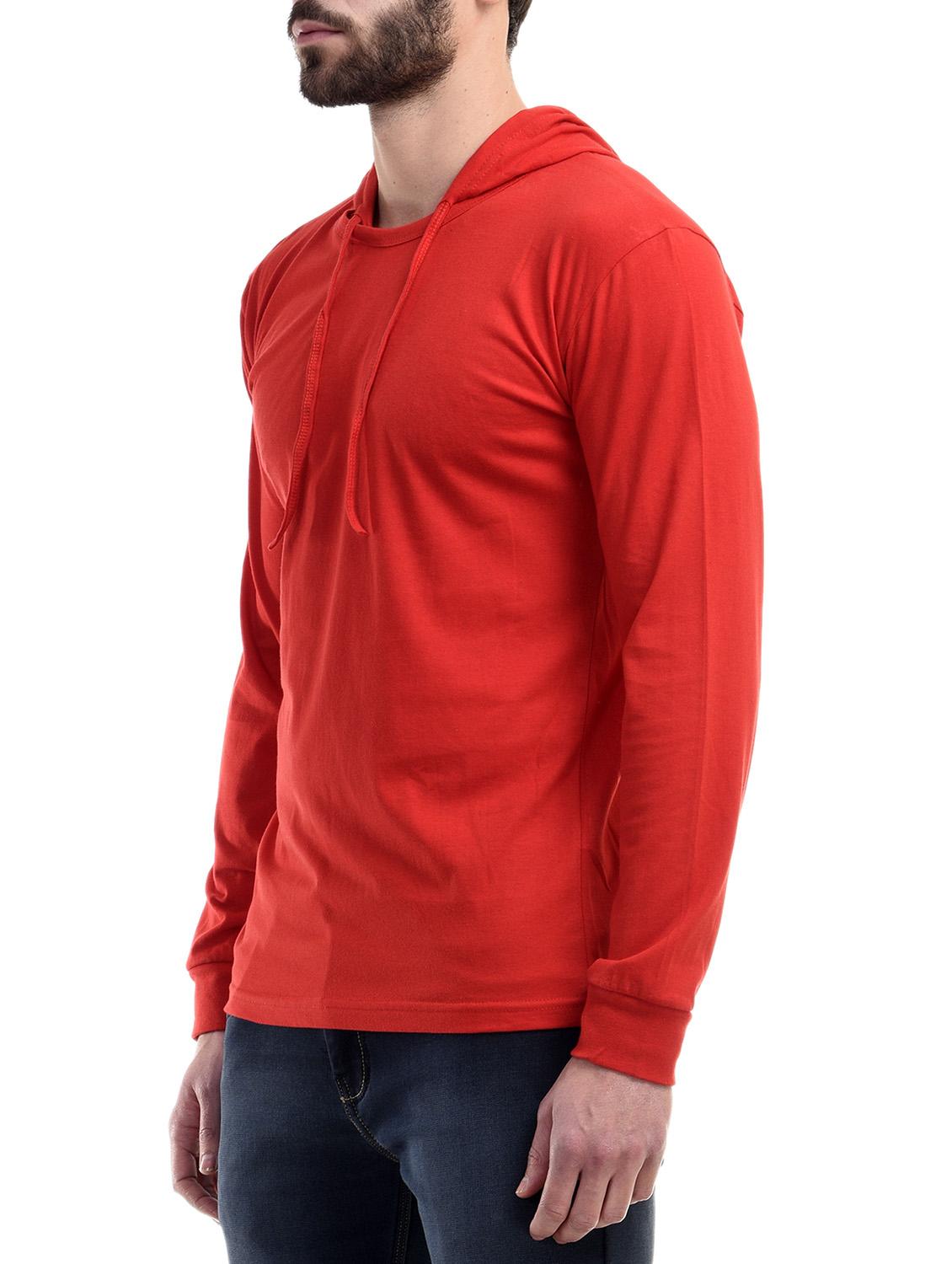 red cotton t-shirt - 10853664 - Zoom Image - 2