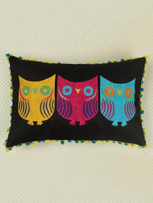 colorful owl cushion cover - 10857368 - Standard Image - 2