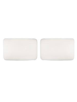 White Reveries Memory Foam Large Pillow- Pack of 2 - 10859029 - Standard Image - 2