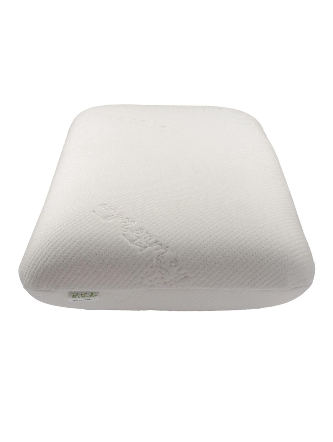 White Reveries Memory Foam Large Pillow- Pack of 2 - 10859029 - Zoom Image - 5