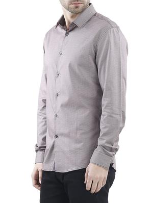 lavender cotton casual shirt - 10880942 - Standard Image - 2