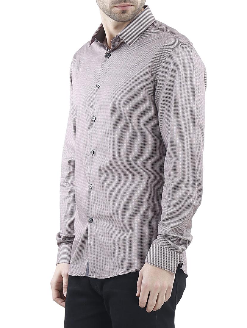 lavender cotton casual shirt - 10880942 - Zoom Image - 2