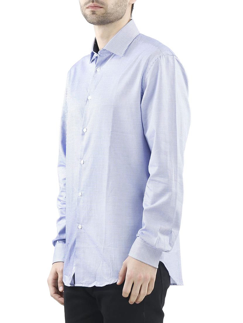 blue cotton casual shirt - 10880948 - Zoom Image - 2