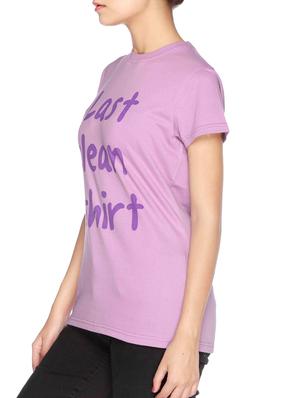 purple cotton regular tee - 10883567 - Standard Image - 2