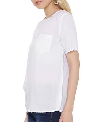 white cotton straight top - 10894080 - Standard Image - 2