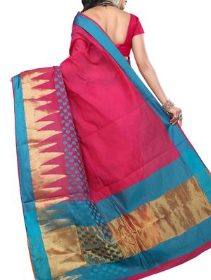 multicolor cotton saree - 10897811 - Standard Image - 2
