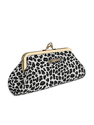 white leatherette (pu) regular clutch - 10907329 - Standard Image - 5