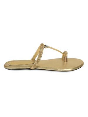 gold Embellished sandals - 1090949 - Standard Image - 2