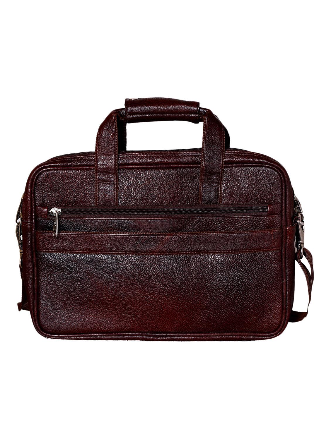 brown leather laptop bag - 10912962 - Zoom Image - 2