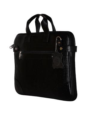 black leather laptop bag - 10912963 - Standard Image - 5