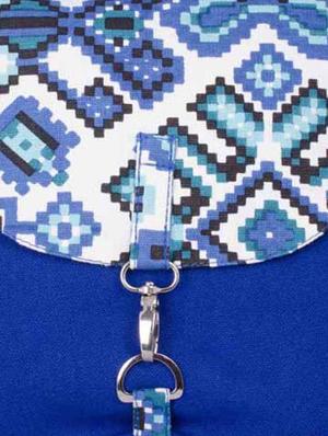 multi colored canvas printed sling bag - 10934952 - Standard Image - 11