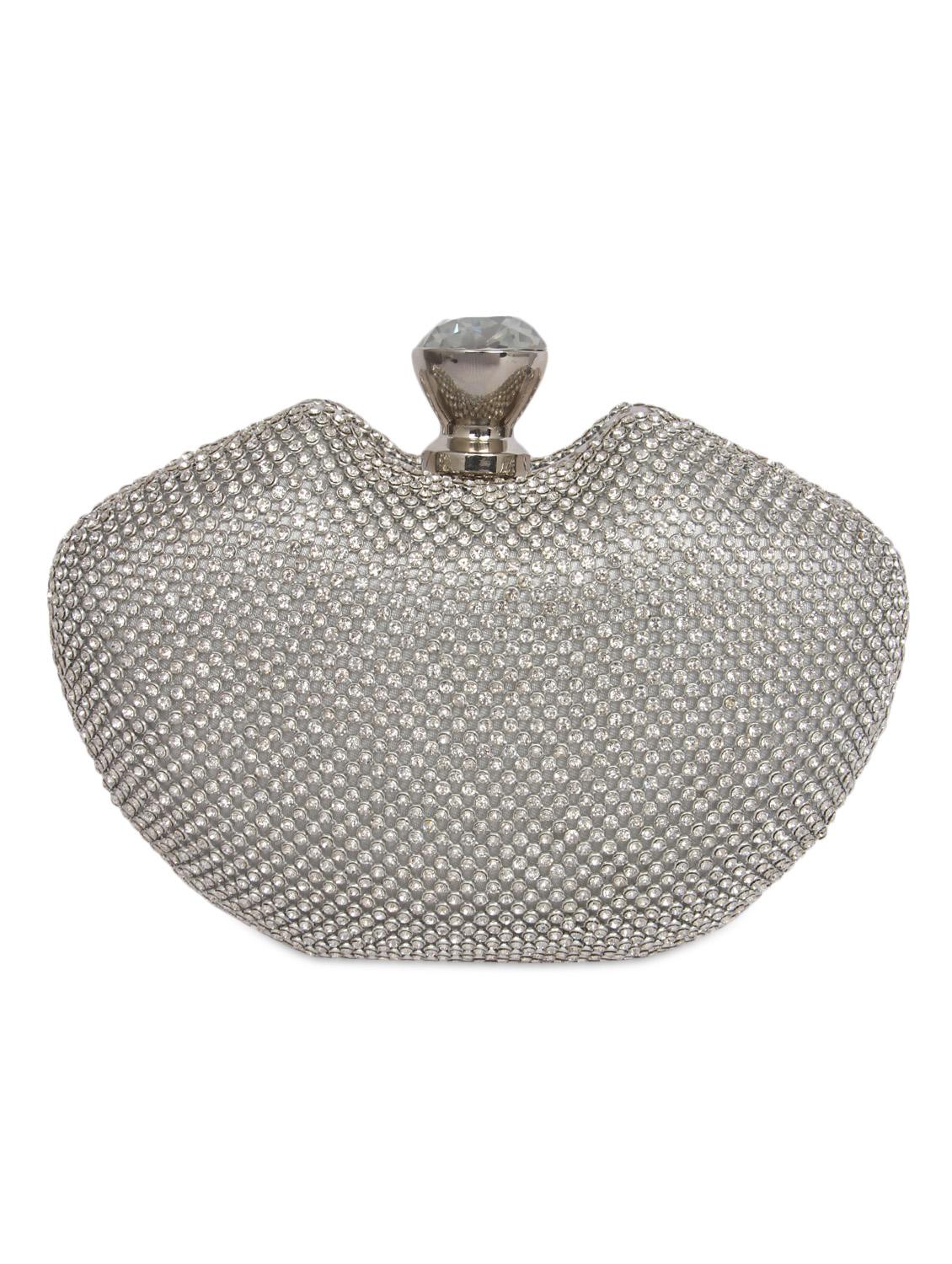 crystal head apple shape box clutch - 1094620 - Zoom Image - 2