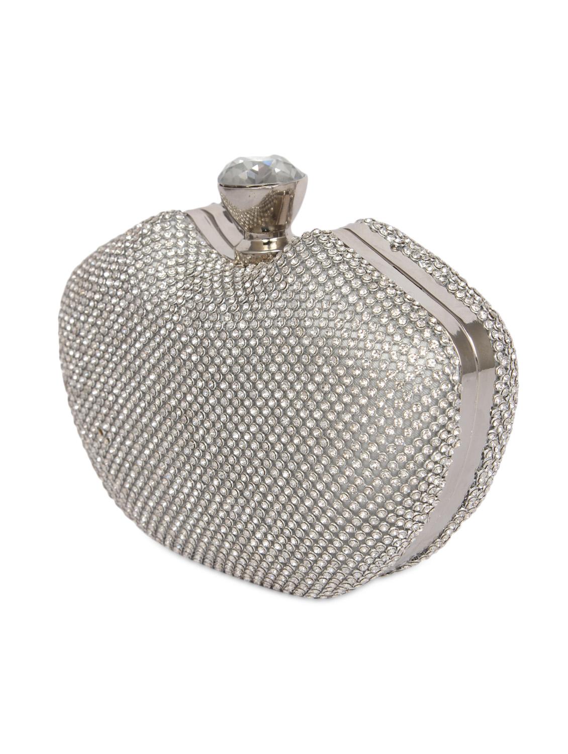 crystal head apple shape box clutch - 1094620 - Zoom Image - 5