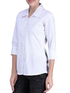 plain solid white shirt - 1095822 - Standard Image - 2